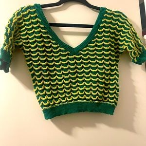 Crochet crop top